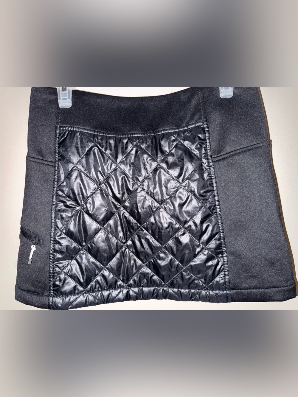 NWOT Koppen Women's Quilted Mini Skirt